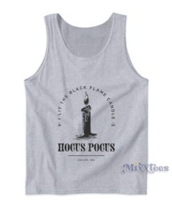 Disney Hocus Pocus I Lit Flame Candle Tank Top