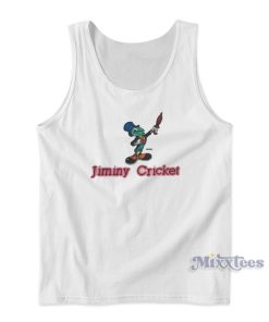 Disney Jiminy Cricket Pinocchio Tank Top for Unisex Disney Jiminy Cricket Pinocchio Tank Top for Unisex