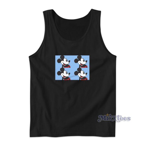 Disney Mickey Mouse Light Blue Tank Top