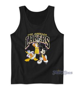 Disney Mickey Squad Lakers Junk Food Tank Top