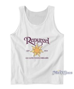 Disney Tangled Rapunzel Go Live Your Dreams Tank Top Disney Tangled Rapunzel Go Live Your Dreams Tank Top