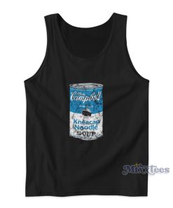 Distressed Campbell’s Kneecap Noodle Soup Tank Top Distressed Campbell’s Kneecap Noodle Soup Tank Top