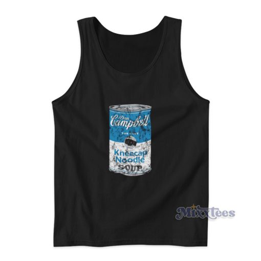 Distressed Campbell’s Kneecap Noodle Soup Tank Top