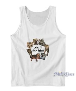 Do It For Him Bitty Cat Tank Top Do It For Him Bitty Cat Tank Top