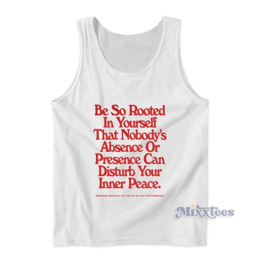 Do Not Disturb Inner Peace Tank Top