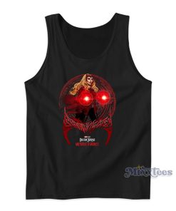 Doctor Strange In The Multiverse Of Madness Scarlet Witch Geometric Tank Top Doctor Strange In The Multiverse Of Madness Scarlet Witch Geometric Tank Top