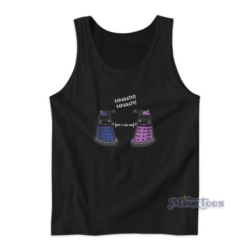 Doctor Who Separate Separate Tank Top for Unisex