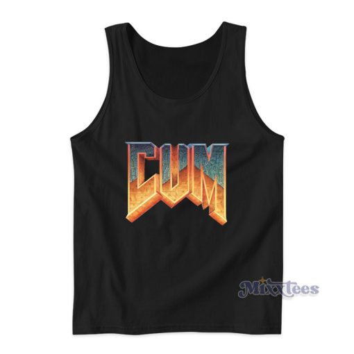 Doom Cum Doom Tank Top For Unisex