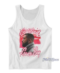 Drake Certified Lover Boy Airbrush Tank Top For Unisex