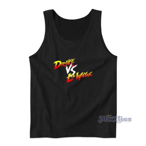 Drake vs Lil Wayne Street Fighter Tank Top