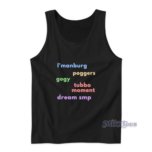 Dream Smp 5 Set Tank Top For Unisex