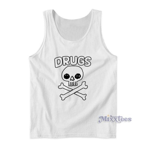 Drugs Skull Tank Top For Unisex