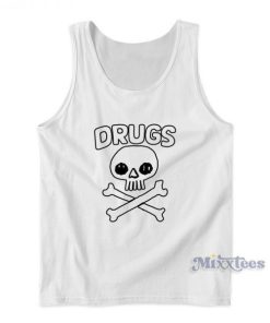 Drugs Skull Tank Top For Unisex