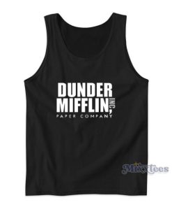 Dunder Mifflin Logo Tank Top for Unisex