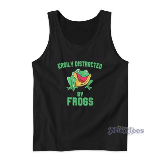 Easily Distracted By Frogs Tank Top for Unisex