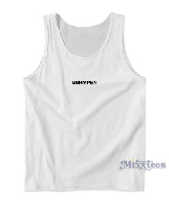 Enhypen Small Logo Tank Top for Unisex Enhypen Small Logo Tank Top for Unisex