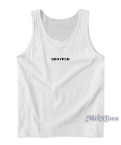 Enhypen Small Logo Tank Top for Unisex
