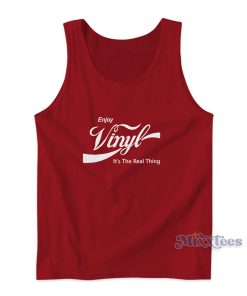 Enjoy Vinyl Tank Top for Unisex Enjoy Vinyl Tank Top for Unisex