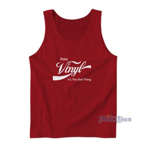 Enjoy Vinyl Tank Top for Unisex