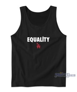 Equality Los Angeles Dodgers Tank Top Equality Los Angeles Dodgers Tank Top