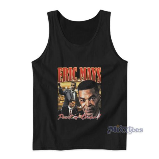 Eric Mays Point Of Order Tank Top