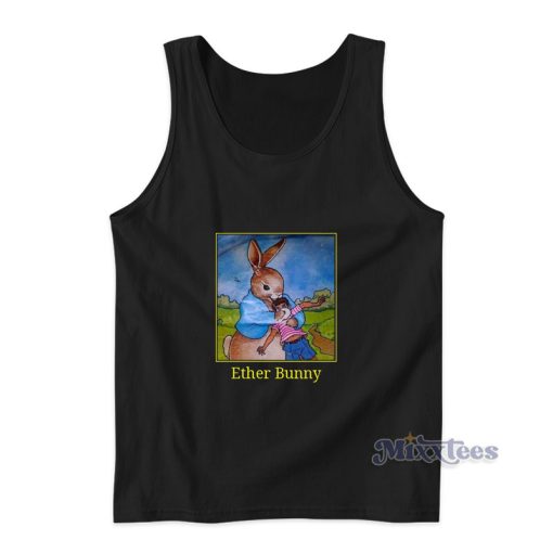 Ether Bunny Tank Top For Unisex