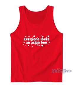 Everyone Loves An Asian Boy Benchwarmers Tank Top Everyone Loves An Asian Boy Benchwarmers Tank Top
