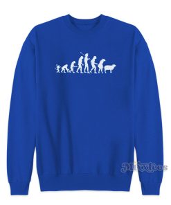 Evolution Of Man Monkey Sheep Funny Political Sweatshirt Evolution Of Man Monkey Sheep Funny Political Sweatshirt