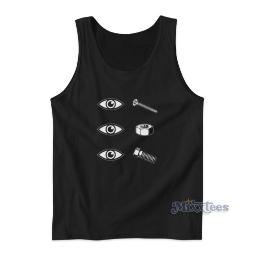 Eye Screw Nut Bolt Tank Top for Unisex