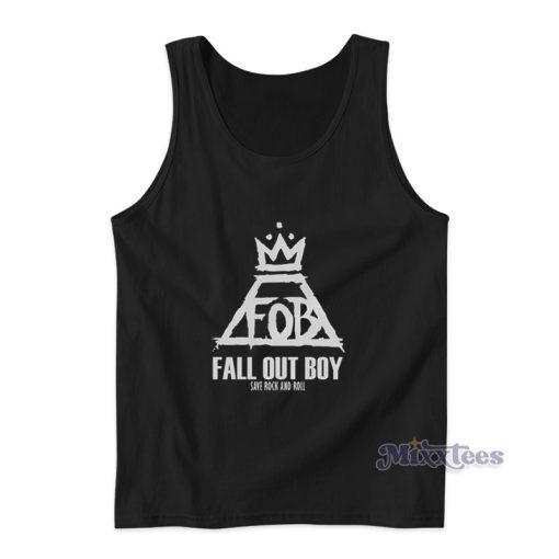 FOB Fall Out Boy Save Rock And Roll Tank Top