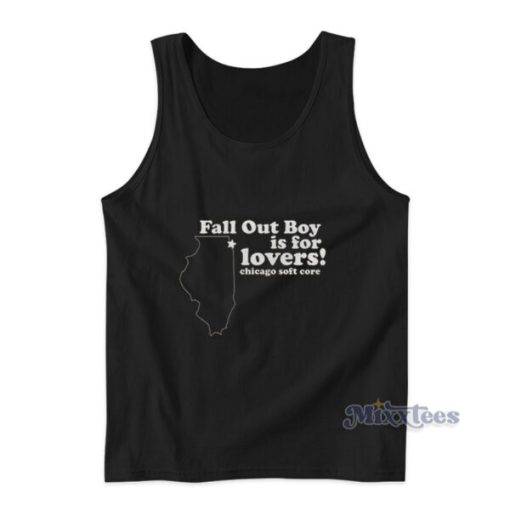 Fall Out Boy Is For Lovers Chicago Soft Core Tank Top