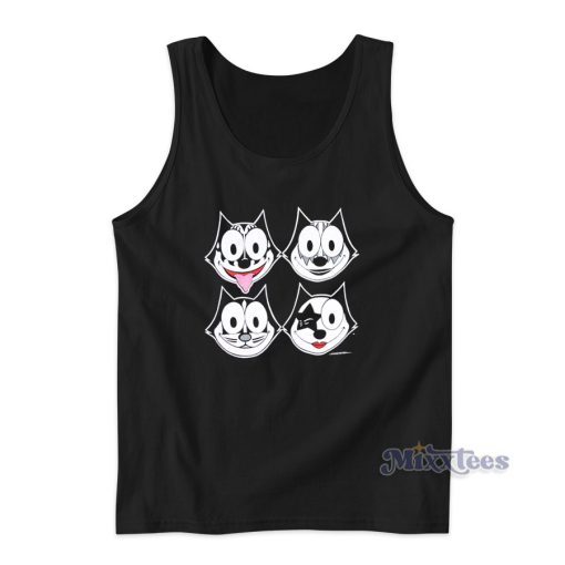 Felix The Cat Kiss Parody Tank Top for Unisex