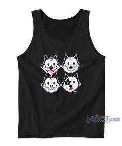 Felix The Cat Kiss Parody Tank Top for Unisex