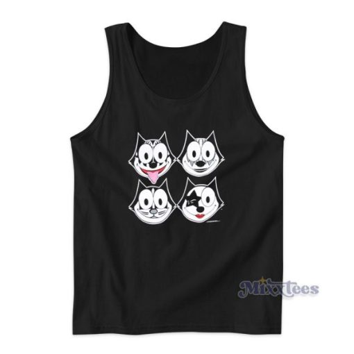 Felix The Cat Kiss Parody Tank Top for Unisex