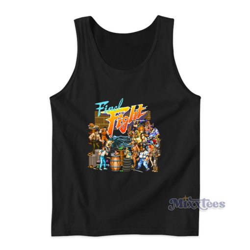 Final Fight Characters Tank Top For Unisex