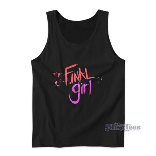 Final Girl Tank Top For Unisex