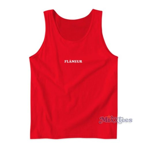 Flaneur Tank Top For Unisex