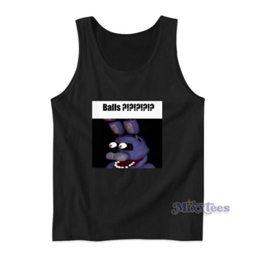 Fnaf Bonnie Balls Tank Top