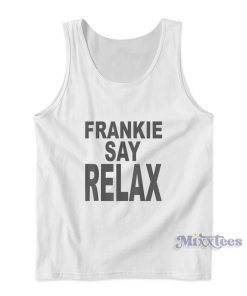 Frankie Say Relax The One With The Tiny T-Shirt Tank Top