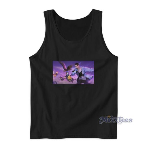 Free Fire x Justin Bieber Tank Top