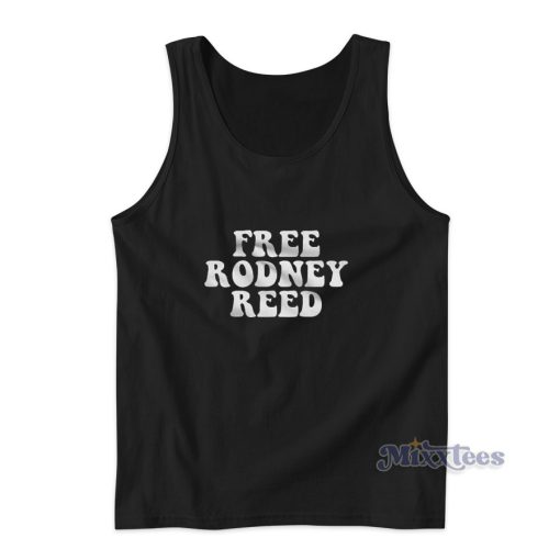 Free Rodney Reed Black Tank Top for Unisex