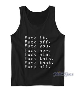 Fuck Off Al Off This That Me Tank Top for Unisex 1 Fuck Off Al Off This That Me Tank Top for Unisex 2
