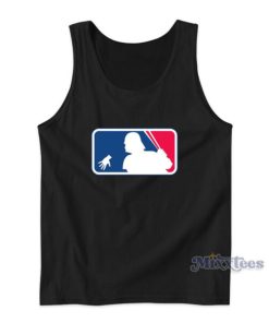 Funny Baseball MLB Logo Tank Top