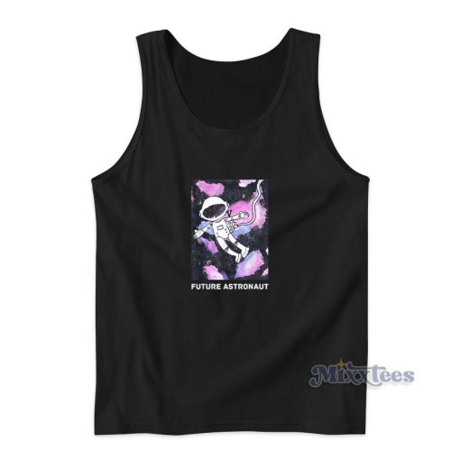 Future Astronaut In Galaxy With Space Suit Art Tank Top