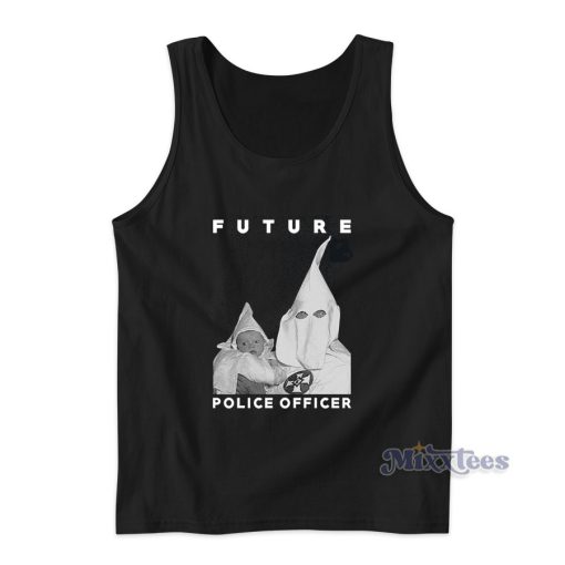 Future Police Officer Tank Top for Unisex