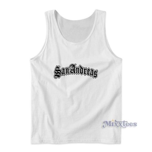 GTA San Andreas Logo Tank Top for Unisex