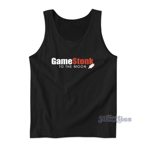 Game Stonk To The Moon Tank Top for Unisex