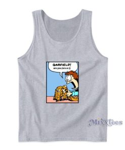 Garfield Are You Srs Or J Tank Top