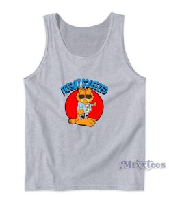 Garfield Freshly Squeezed Parody Cartoons Tank Top Garfield Freshly Squeezed Parody Cartoons Tank Top