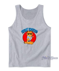 Garfield Freshly Squeezed Parody Cartoons Tank Top